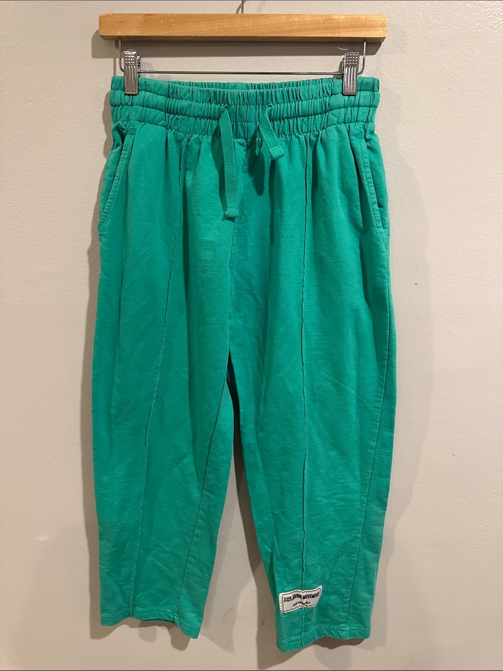 The Giving Movement Drawstring Pants in Green